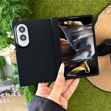 Samsung Galaxy Z Fold8 EIDERWOOD Hårdt Plastik Mobilcover m. Hængsel - Sort