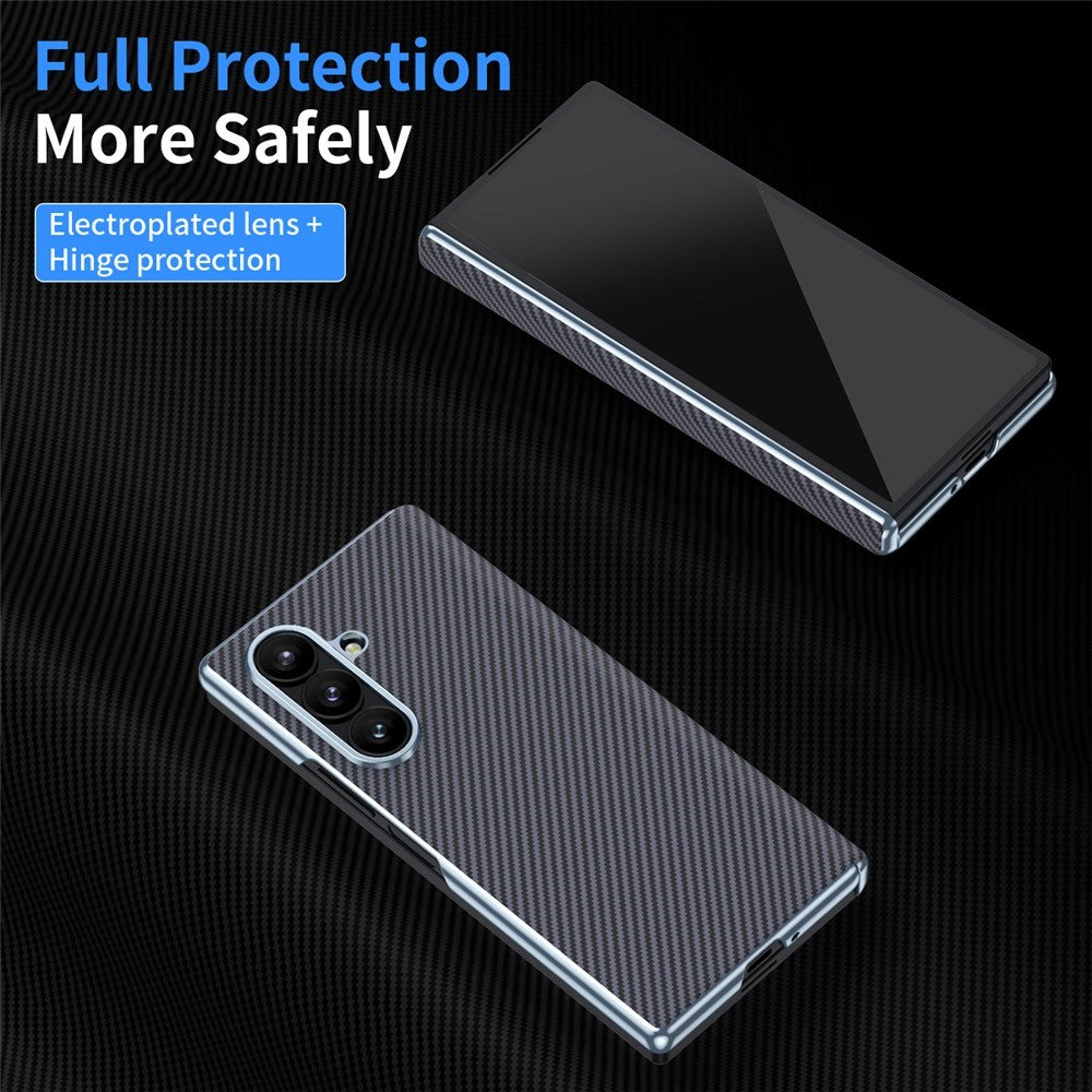 Samsung Galaxy Z Fold8 Ultra EIDERWOOD Carbon Fiber Cover - Sort