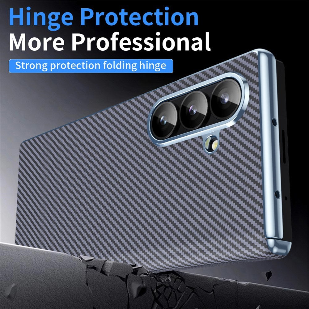 Samsung Galaxy Z Fold8 Ultra EIDERWOOD Carbon Fiber Cover - Sort
