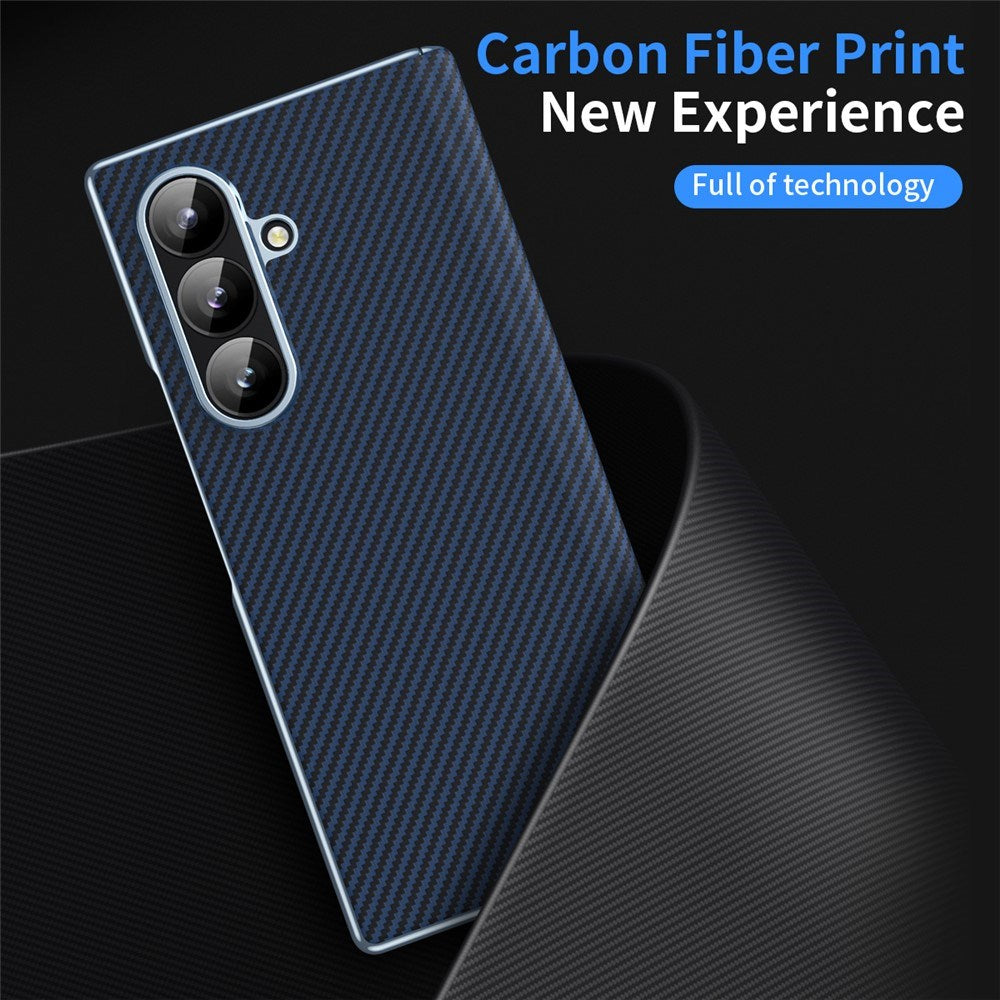 Samsung Galaxy Z Fold8 Ultra EIDERWOOD Carbon Fiber Cover - Blå