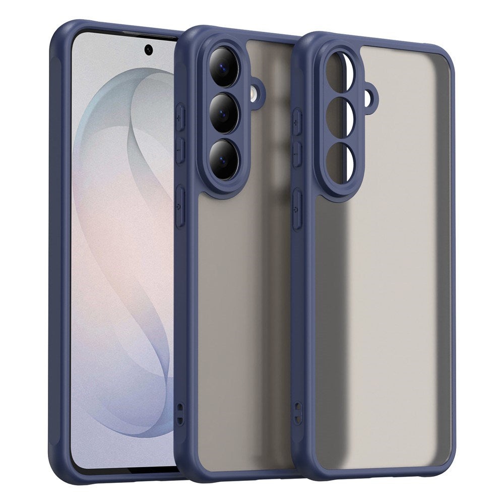 Samsung Galaxy S26 FE EIDERWOOD Mat Hybrid Mobilcover - Mørkeblå