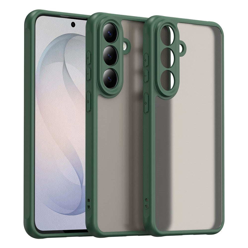 Samsung Galaxy S26 FE EIDERWOOD Mat Hybrid Mobilcover - Mørkegrøn