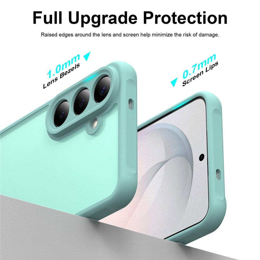 Samsung Galaxy S26 FE EIDERWOOD Mat Hybrid Mobilcover - Turkis
