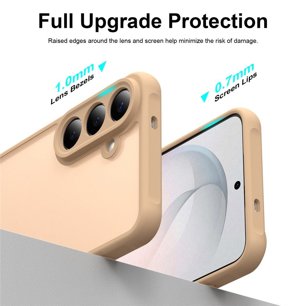 Samsung Galaxy S26 FE EIDERWOOD Mat Hybrid Mobilcover - Gul