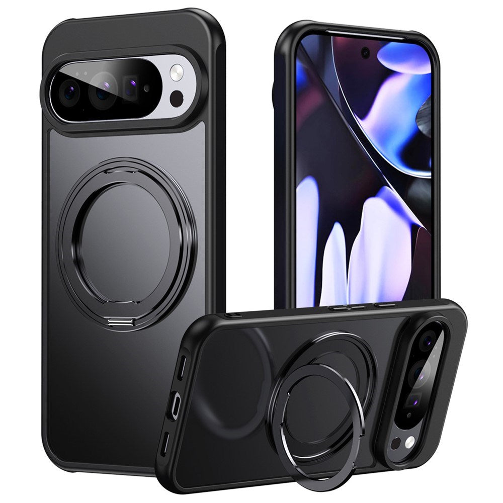 Google Pixel 11 Pro XL EIDERWOOD Hybrid Mobilcover m. Ståfunktion - Sort