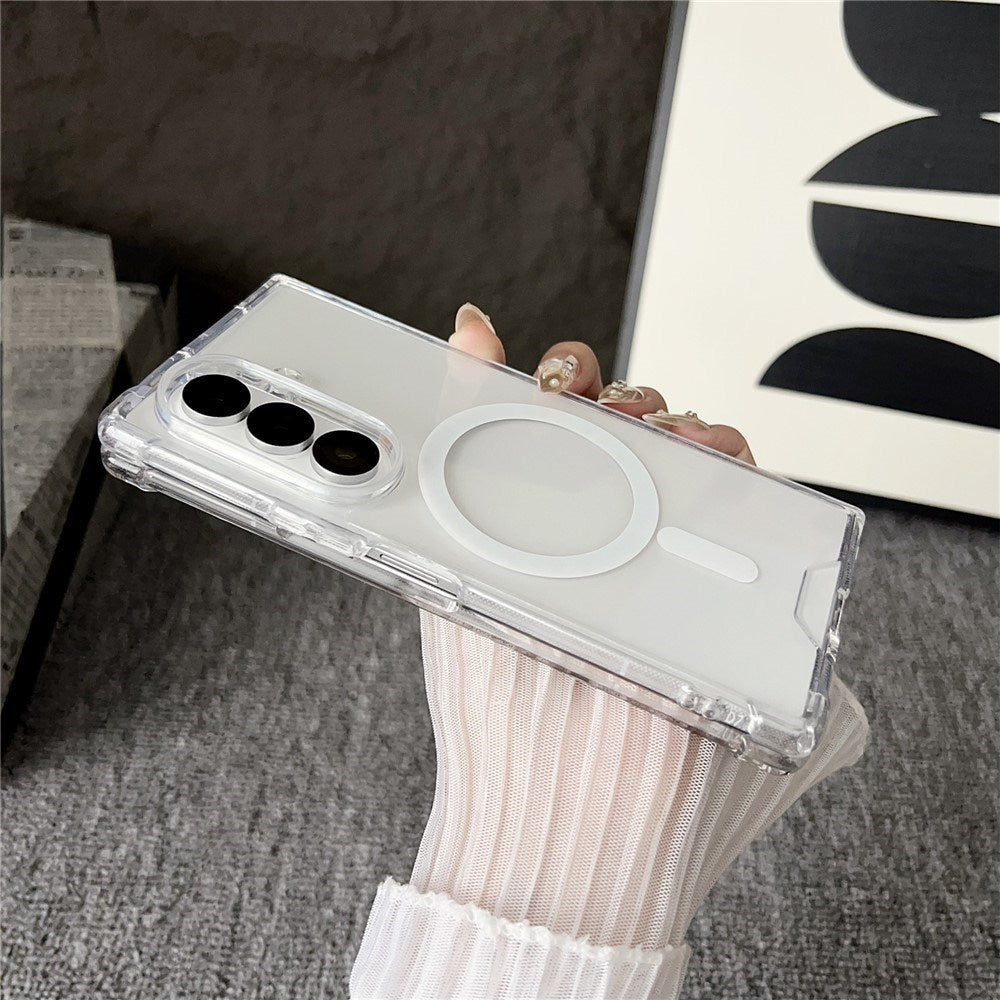 Samsung Galaxy Z Fold8 Ultra EIDERWOOD Hårdt Plastik Mobilcover - MagSafe Kompatibel - Gennemsigtig