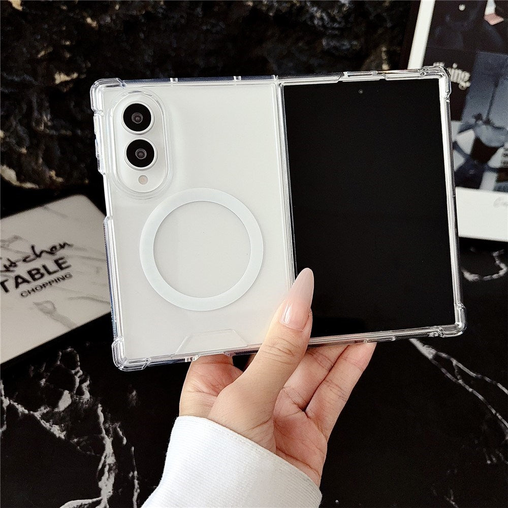 Samsung Galaxy Z Fold8 EIDERWOOD Hårdt Plastik Mobilcover - MagSafe Kompatibel - Gennemsigtig