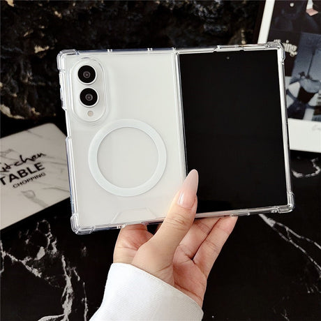 Samsung Galaxy Z Fold8 EIDERWOOD Hårdt Plastik Mobilcover - MagSafe Kompatibel - Gennemsigtig