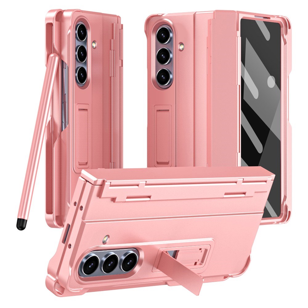 Samsung Galaxy Z Fold8 Ultra EIDERWOOD Robust Mobilcover m. Ståfunktion & Skærmbeskyttelse - Lyserød