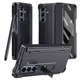 Samsung Galaxy Z Fold8 Ultra EIDERWOOD Robust Mobilcover m. Ståfunktion & Skærmbeskyttelse - Sort