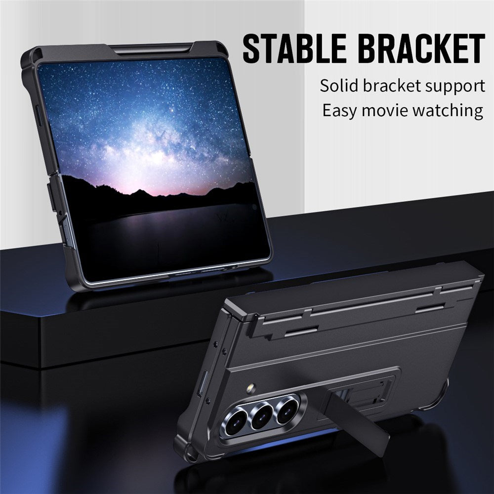 Samsung Galaxy Z Fold8 Ultra EIDERWOOD Robust Mobilcover m. Ståfunktion & Skærmbeskyttelse - Sort