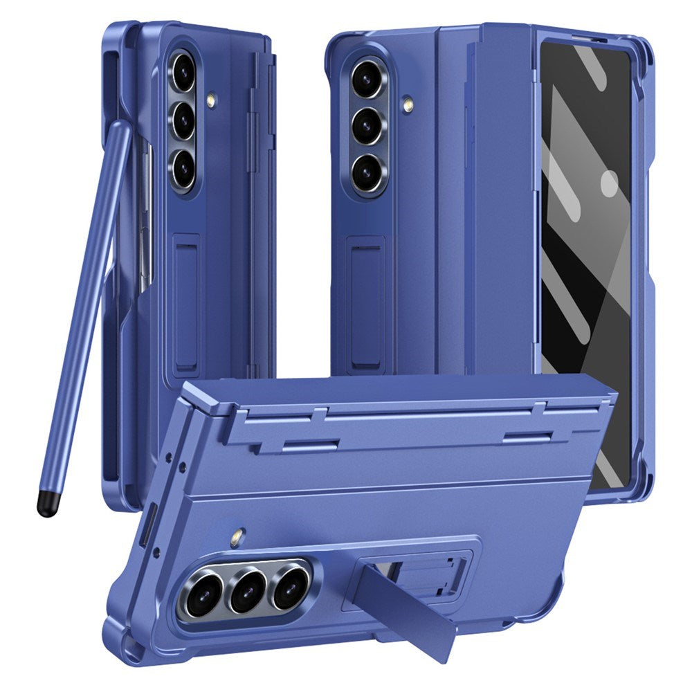Samsung Galaxy Z Fold8 Ultra EIDERWOOD Robust Mobilcover m. Ståfunktion & Skærmbeskyttelse - Blå