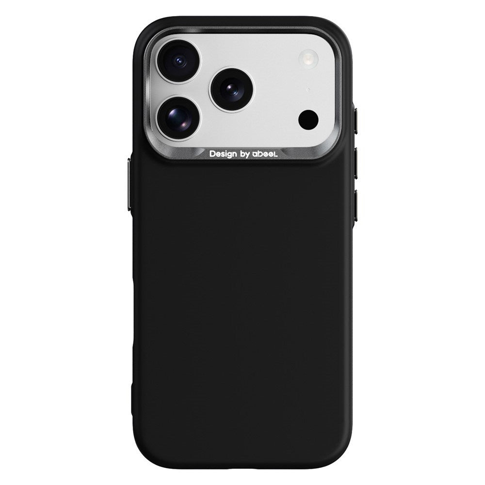 ABEEL iPhone 18 Pro / 17 Pro Hårdt Soft-Touch Plast Bagside Cover - MagSafe Kompatibel - Sort