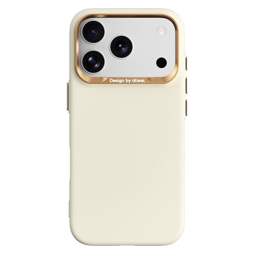 ABEEL iPhone 18 Pro Max / 17 Pro Max Hårdt Soft-Touch Plast Bagside Cover - MagSafe Kompatibel - Gul