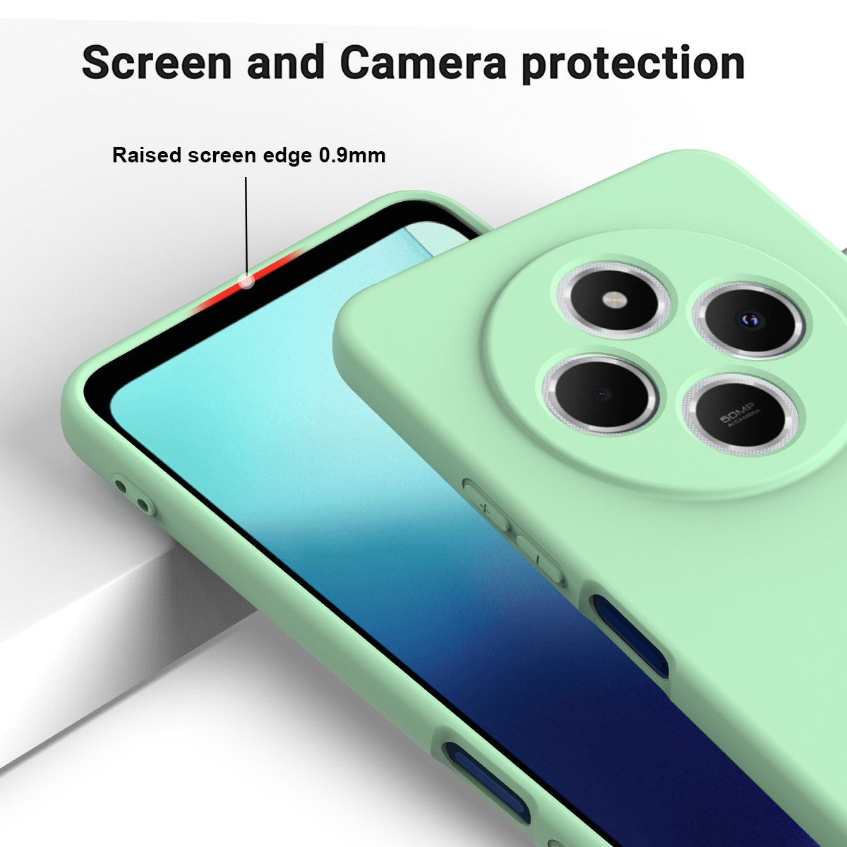 EIDERWOOD Xiaomi Redmi 17C (4G) Silikone Cover m. Strop - Grøn
