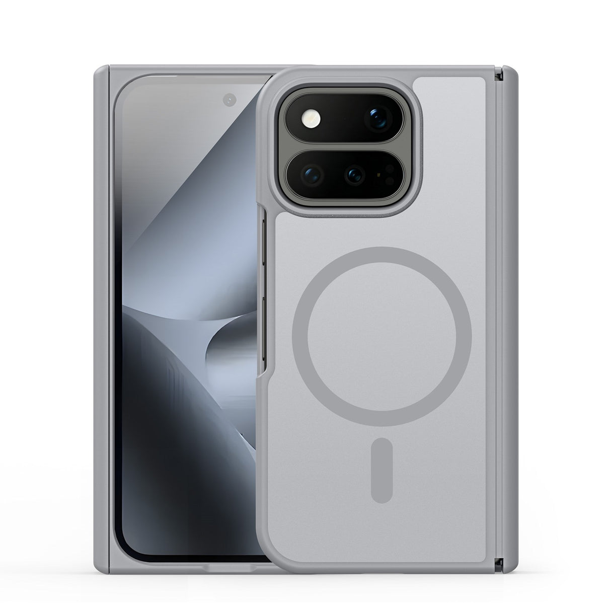 Google Pixel 11 Pro Fold DUX DUCIS Mat Hybrid Mobilcover - MagSafe Kompatibel - Grå