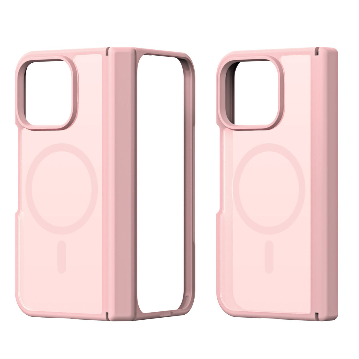 Google Pixel 11 Pro Fold DUX DUCIS Mat Hybrid Mobilcover - MagSafe Kompatibel - Lyserød