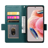 OPPO Reno16 F (5G) EIDERWOOD Kunstlæder Flipcover m. Indbygget Kortholder - Grøn