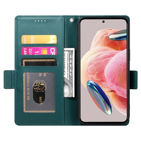 OPPO Reno16 F (5G) EIDERWOOD Kunstlæder Flipcover m. Indbygget Kortholder - Grøn