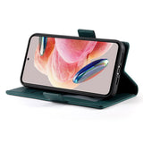 OPPO Reno16 F (5G) EIDERWOOD Kunstlæder Flipcover m. Indbygget Kortholder - Grøn