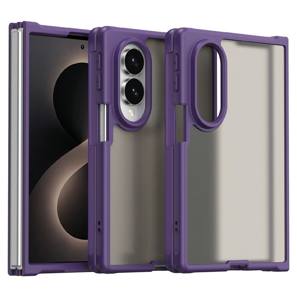 Samsung Galaxy Z Fold8 EIDERWOOD Mat Hybrid Mobilcover - Lilla