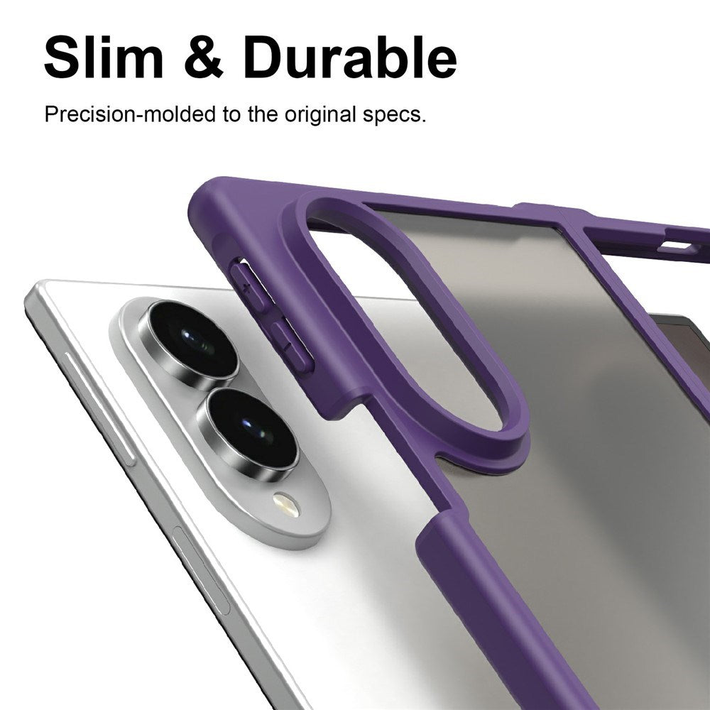 Samsung Galaxy Z Fold8 EIDERWOOD Mat Hybrid Mobilcover - Lilla