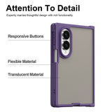 Samsung Galaxy Z Fold8 EIDERWOOD Mat Hybrid Mobilcover - Lilla