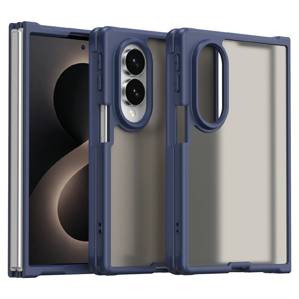 Samsung Galaxy Z Fold8 EIDERWOOD Mat Hybrid Mobilcover - Mørkeblå