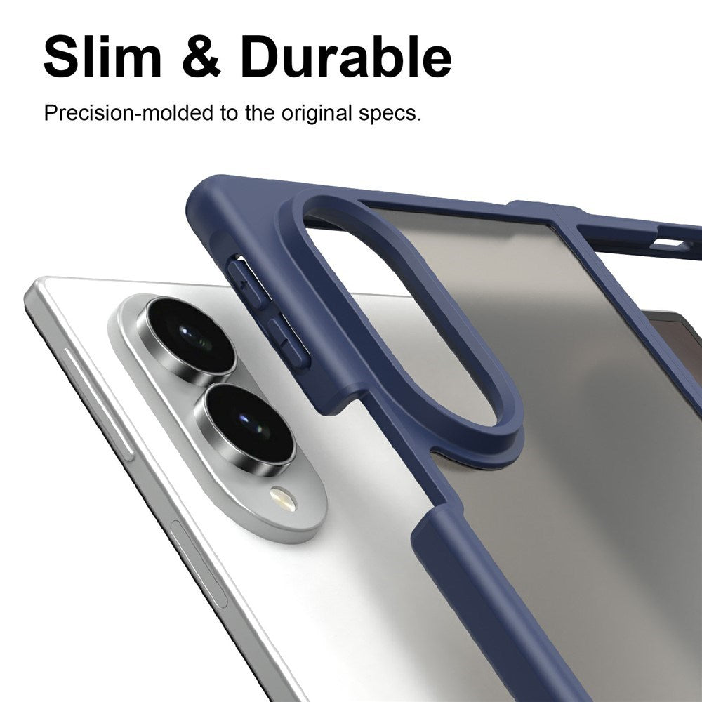 Samsung Galaxy Z Fold8 EIDERWOOD Mat Hybrid Mobilcover - Mørkeblå