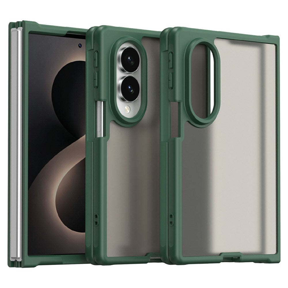 Samsung Galaxy Z Fold8 EIDERWOOD Mat Hybrid Mobilcover - Grøn