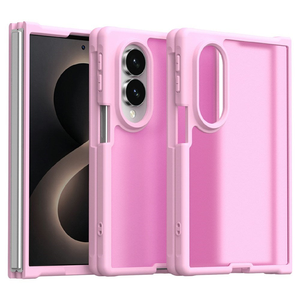 Samsung Galaxy Z Fold8 EIDERWOOD Mat Hybrid Mobilcover - Lyserød