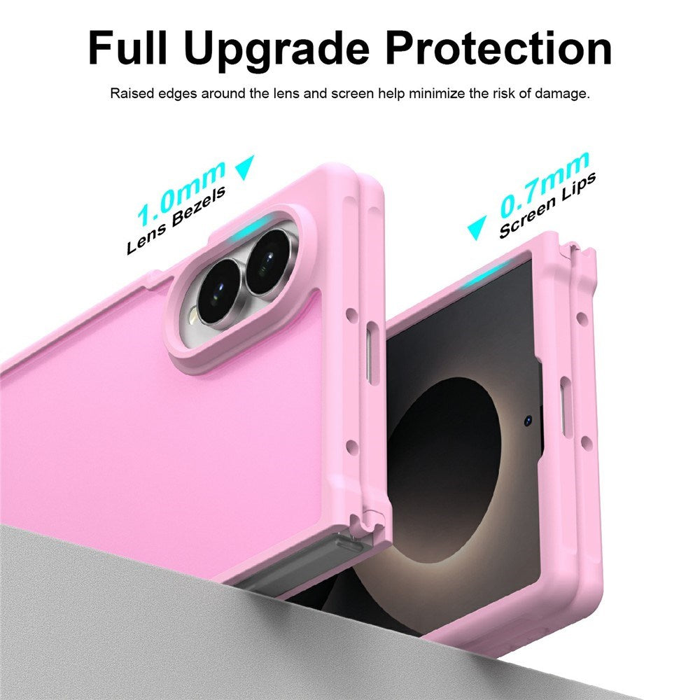 Samsung Galaxy Z Fold8 EIDERWOOD Mat Hybrid Mobilcover - Lyserød