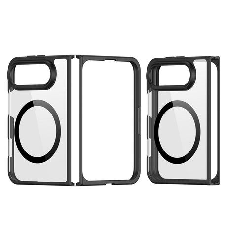 DUX DUCIS Aimo Series iPhone Duo Hybrid Mobilcover - MagSafe Kompatibel - Gennemsigtig / Sort