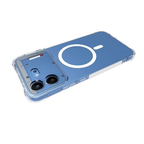 Nothing Phone (4b) WANLONFENG Fleksibel Plastik Mobilcover - MagSafe Kompatibel - Gennemsigtig