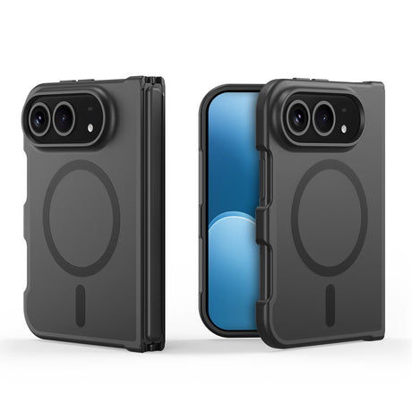 DUX DUCIS Yind Series iPhone Duo Hybrid Bagside Cover - MagSafe Kompatibel - Mat Sort