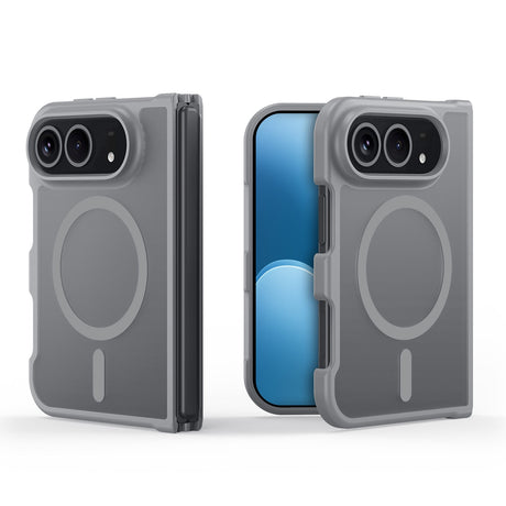 DUX DUCIS Yind Series iPhone Duo Hybrid Bagside Cover - MagSafe Kompatibel - Mat Grå