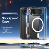DUX DUCIS iPhone Duo Clin Series Hybrid Mobilcover - MagSafe Kompatibel - Gennemsigtig