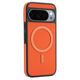 Google Pixel 11 / 11 Pro EIDERWOOD Bagsidecover m. Karbonstruktur - MagSafe Kompatibel - Orange