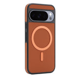 Google Pixel 11 Pro XL EIDERWOOD Bagsidecover m. Karbonstruktur - MagSafe Kompatibel - Brun