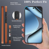 Google Pixel 11 Pro XL EIDERWOOD Bagsidecover m. Karbonstruktur - MagSafe Kompatibel - Brun
