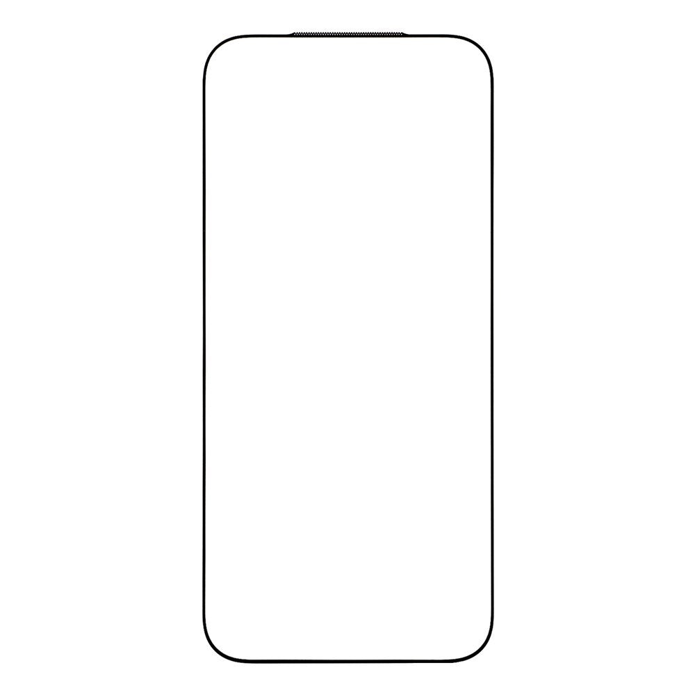 3 i 1 Beskyttelsessæt - iPhone 18 Pro Max- m. Skærmbeskyttelse | MagSafe Cover | Kameralinsebeskyttelse - Gennemsigtig / Sort Kant