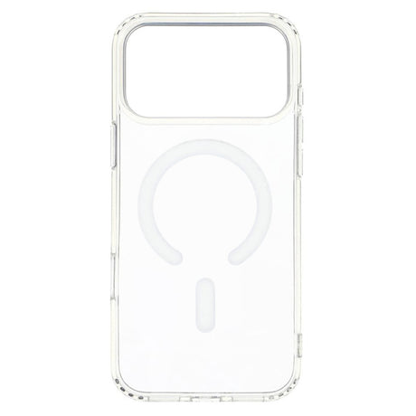 3 i 1 Beskyttelsessæt - iPhone 18 Pro - m. Skærmbeskyttelse | MagSafe Cover | Kameralinsebeskyttelse - Gennemsigtig / Sort Kant