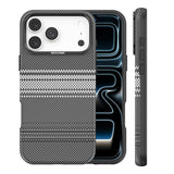 iPhone 18 Pro Max EIDERWOOD Mobilcover m. Mønstret Kunstlæderbagside - MagSafe Kompatibel - Grå