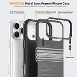 iPhone 18 Pro Max EIDERWOOD Mobilcover m. Mønstret Kunstlæderbagside - MagSafe Kompatibel - Grå