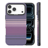 iPhone 18 Pro Max EIDERWOOD Mobilcover m. Mønstret Kunstlæderbagside - MagSafe Kompatibel - Lilla