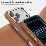 iPhone 18 Pro Max EIDERWOOD Kunstlæder Bagside Cover m. Aftagelig Kortholder - MagSafe Kompatibel - Brun