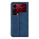 EIDERWOOD Xiaomi 18 Pro Max Kunstlæder Flip Cover med Ståfunktion og Kortholder - Blå