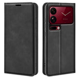 EIDERWOOD Xiaomi 18 Pro Kunstlæder Flip Cover med Ståfunktion og Kortholder - Sort