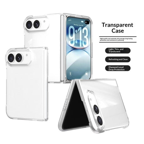 iPhone Duo EIDERWOOD Hårdt Plast Bagside Cover - Gennemsigtig