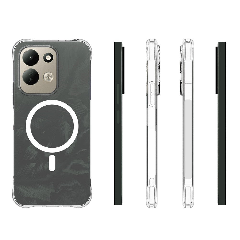 EIDERWOOD Xiaomi Redmi 17 (5G) / (4G) Fleksibelt Plast Mobil Cover - MagSafe Kompatibel - Gennemsigtig